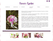 Tablet Screenshot of flowers-garden.ro